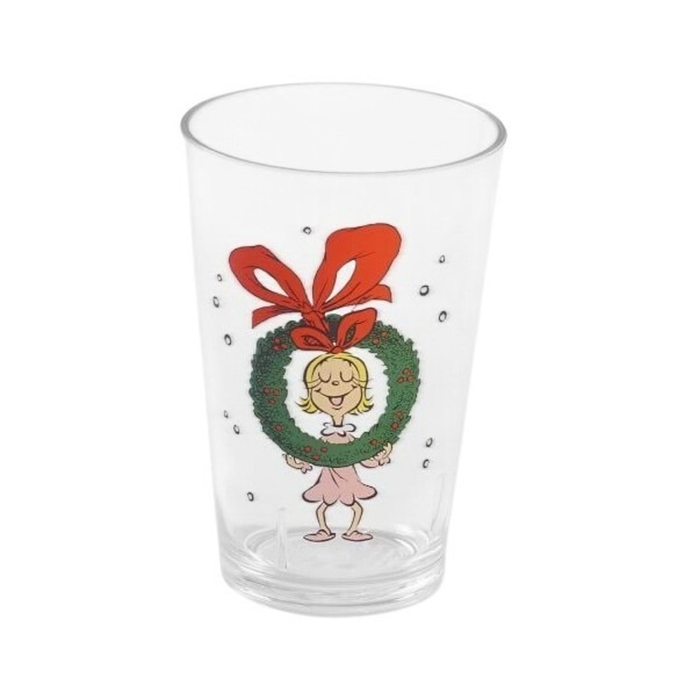 Pottery Barn Kids Set of 2 Dr. Seuss's The Grinch Cindy Lou Who‎ Tumbler Cup